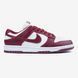 Nike Dunk Low Team Red Bordo White p87-hk9-uba фото 3